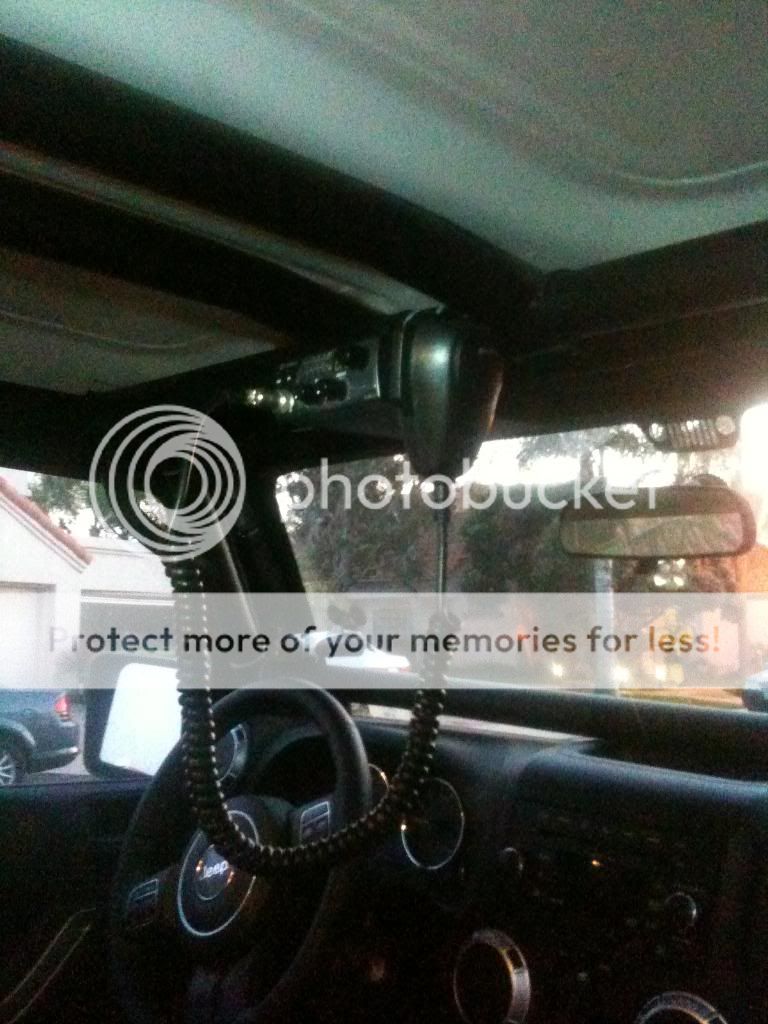 show me your CB mount locations JKOwners Forum